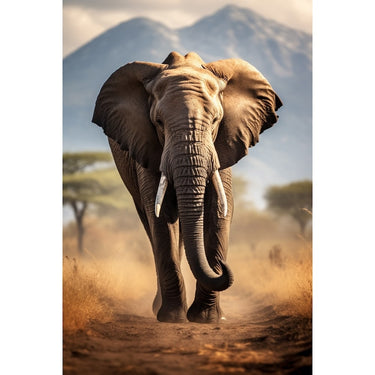 Decorative Elephant Canvas
